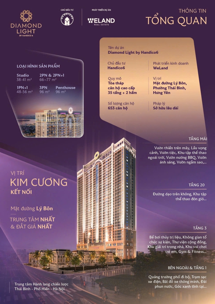 Chung cư Dimond Light Thái Bình